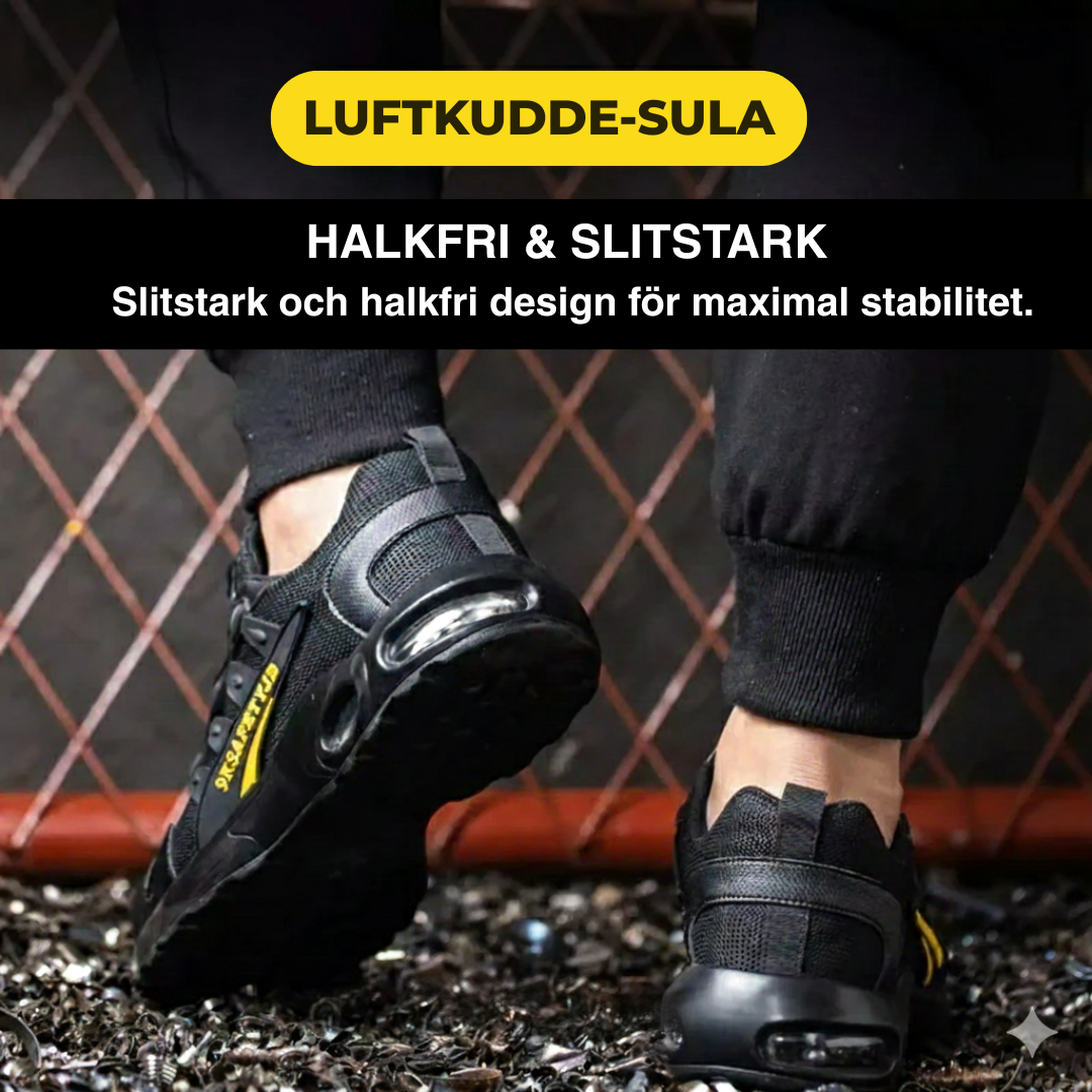 NordSäk S3 – Ergonomiska Skyddsskor | 1+1 Erbjudande