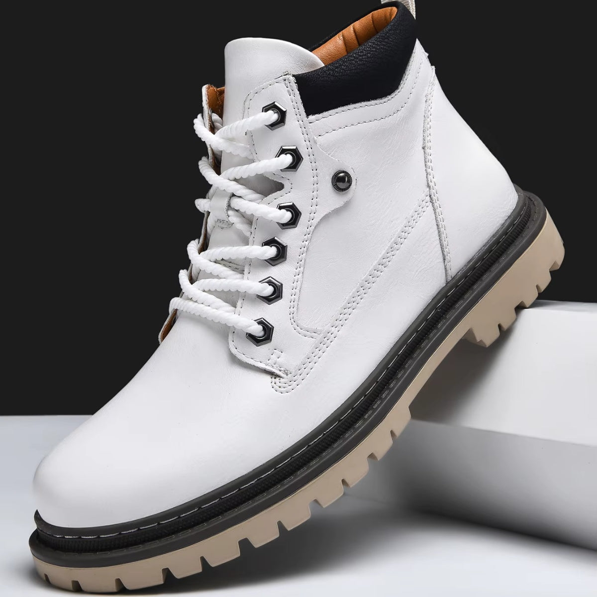 Verno Ekologiska Läderkängor