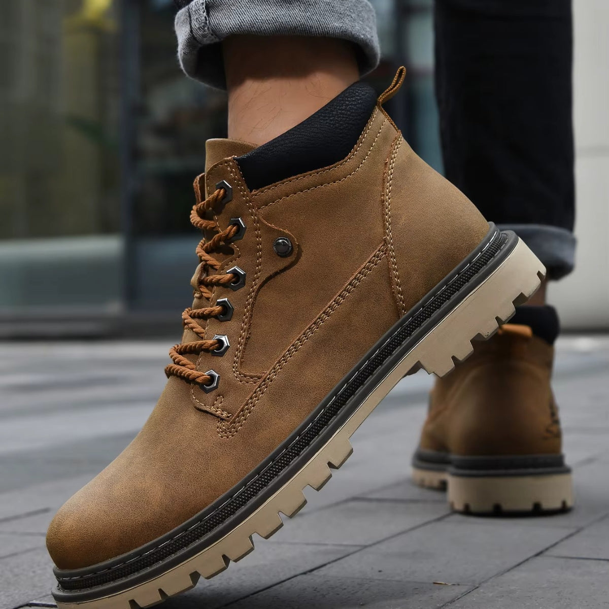 Verno Ekologiska Läderkängor