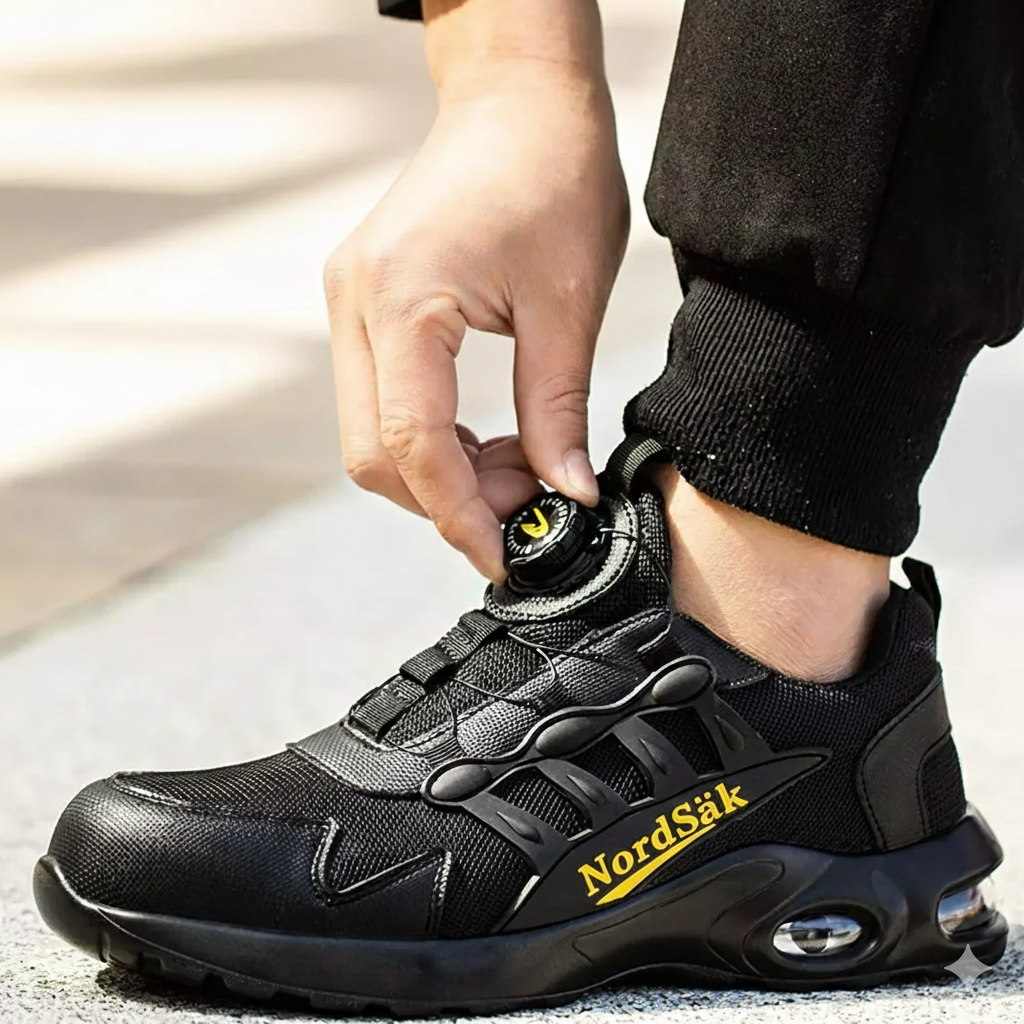 NordSäk S3 – Ergonomiska Skyddsskor | 1+1 Erbjudande